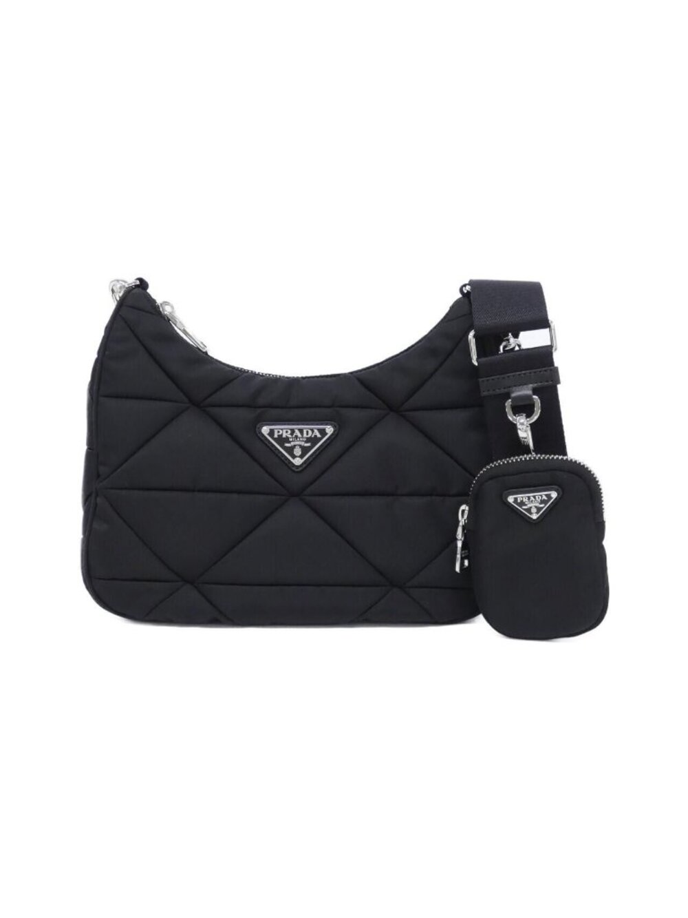 Prada Shoulder Bag Silver